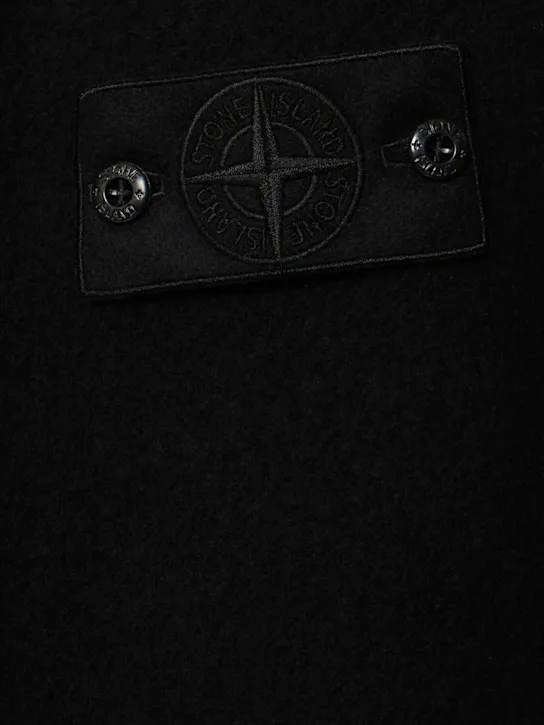 Stone Island   Ghost cashmere blend peacoat 