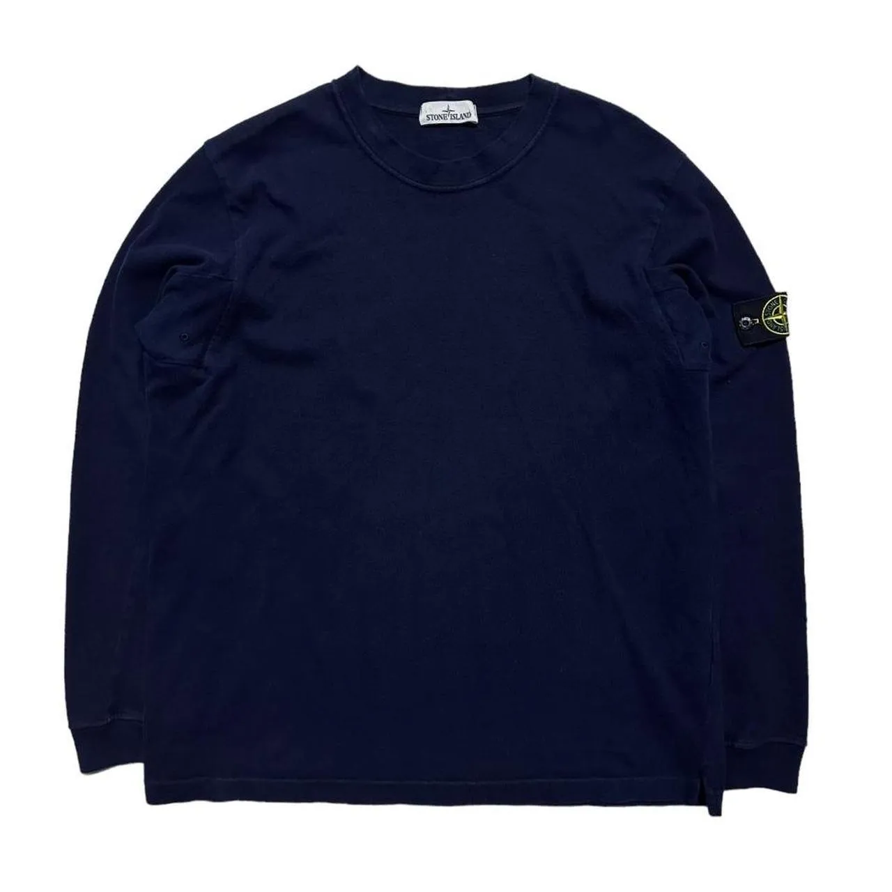 Stone Island Navy Pullover Crewneck