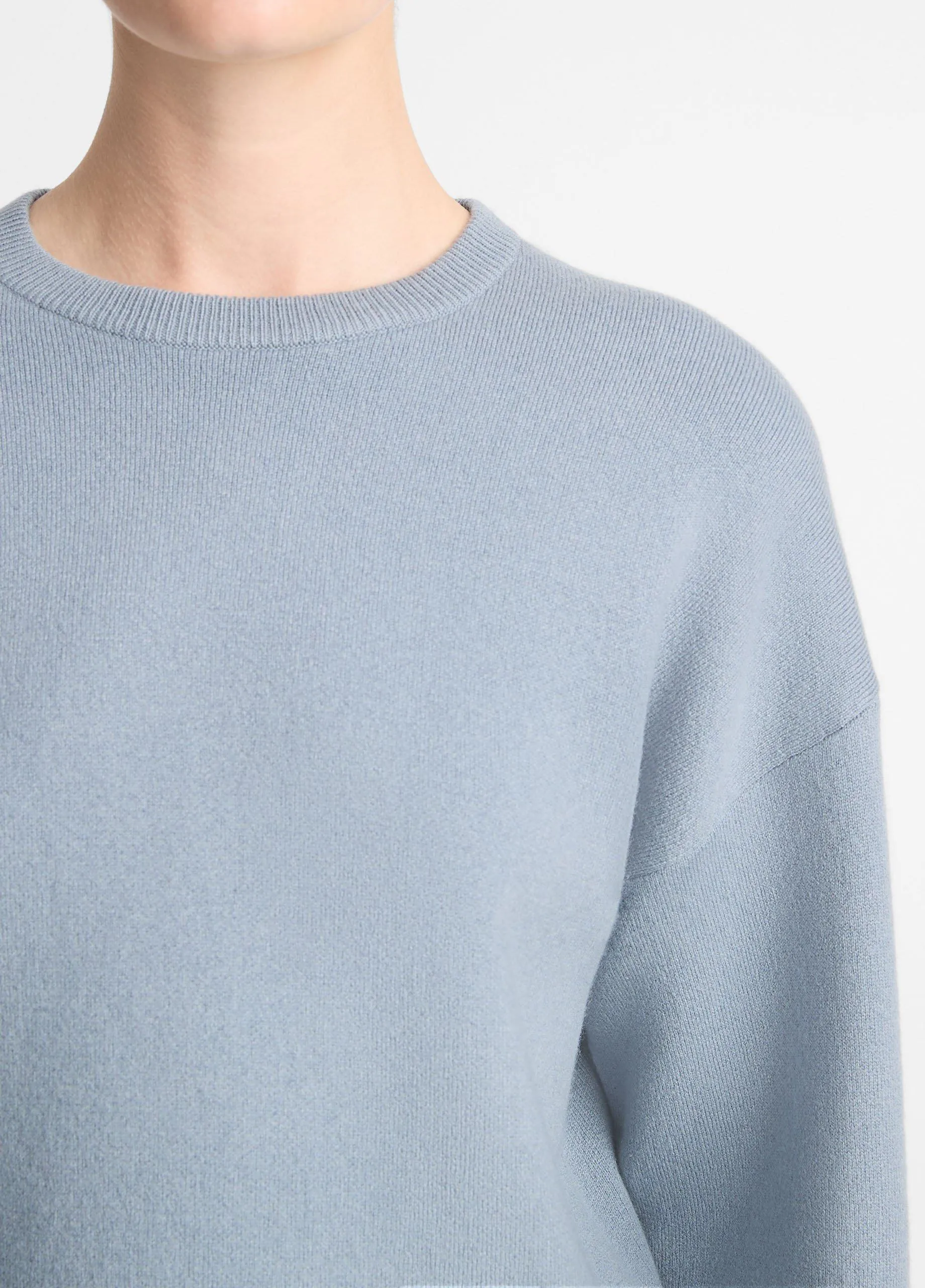 Structured Wool-Blend Pullover