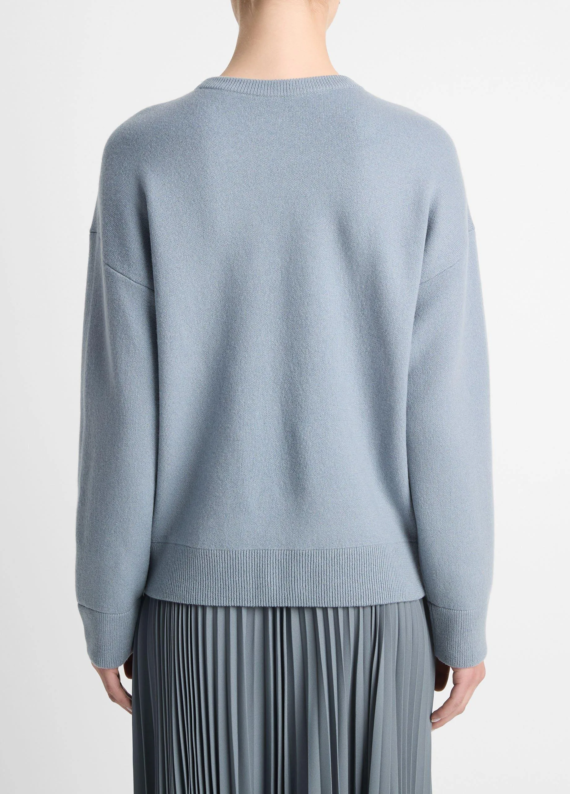 Structured Wool-Blend Pullover