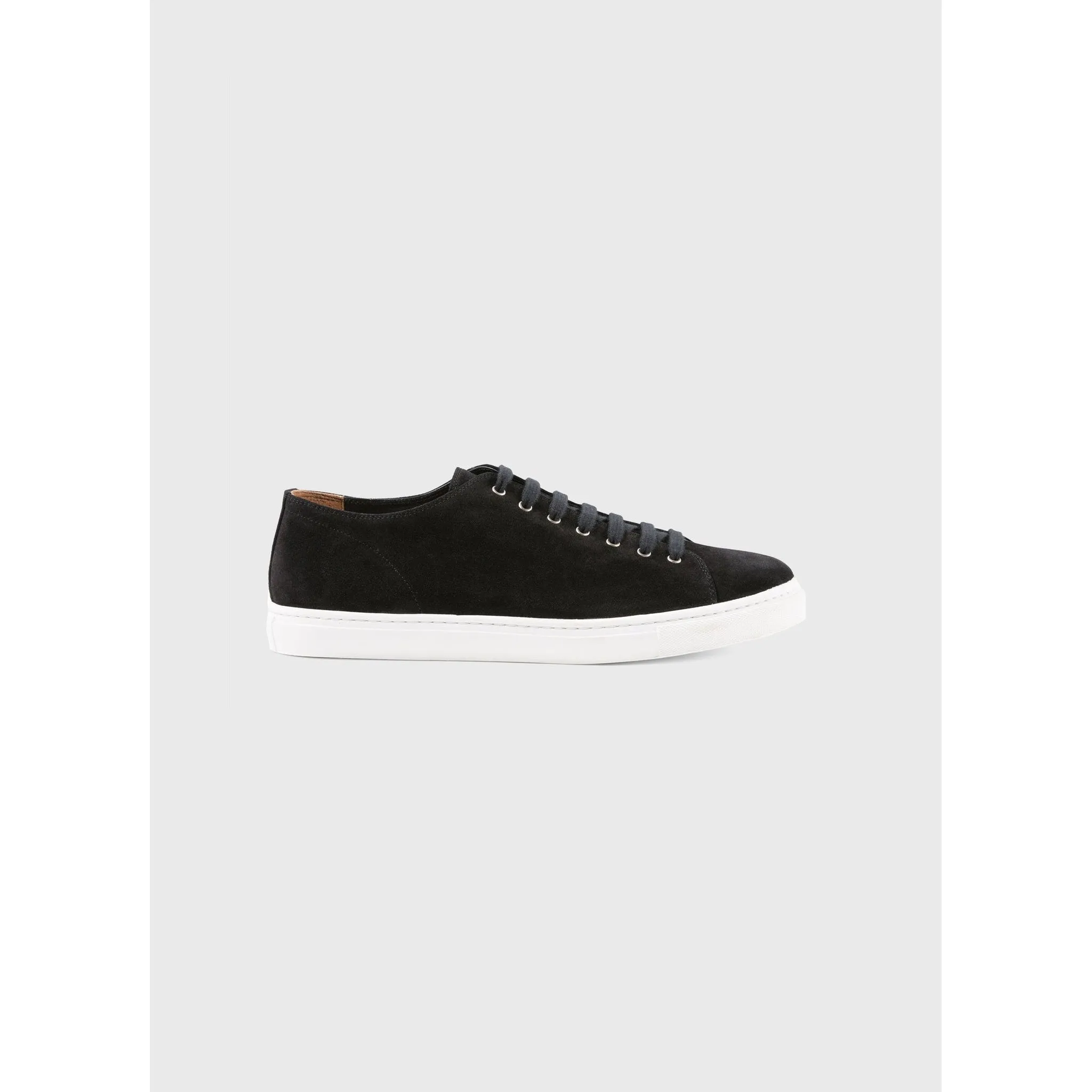 Suede Tennis Shoes | Men | Black