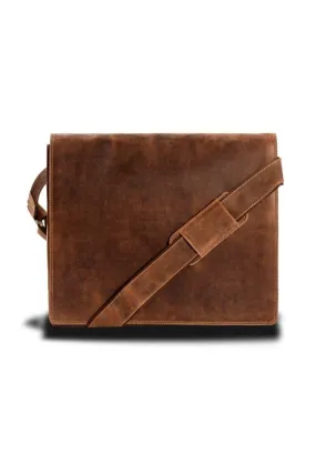 Tan Messenger Bag Leather