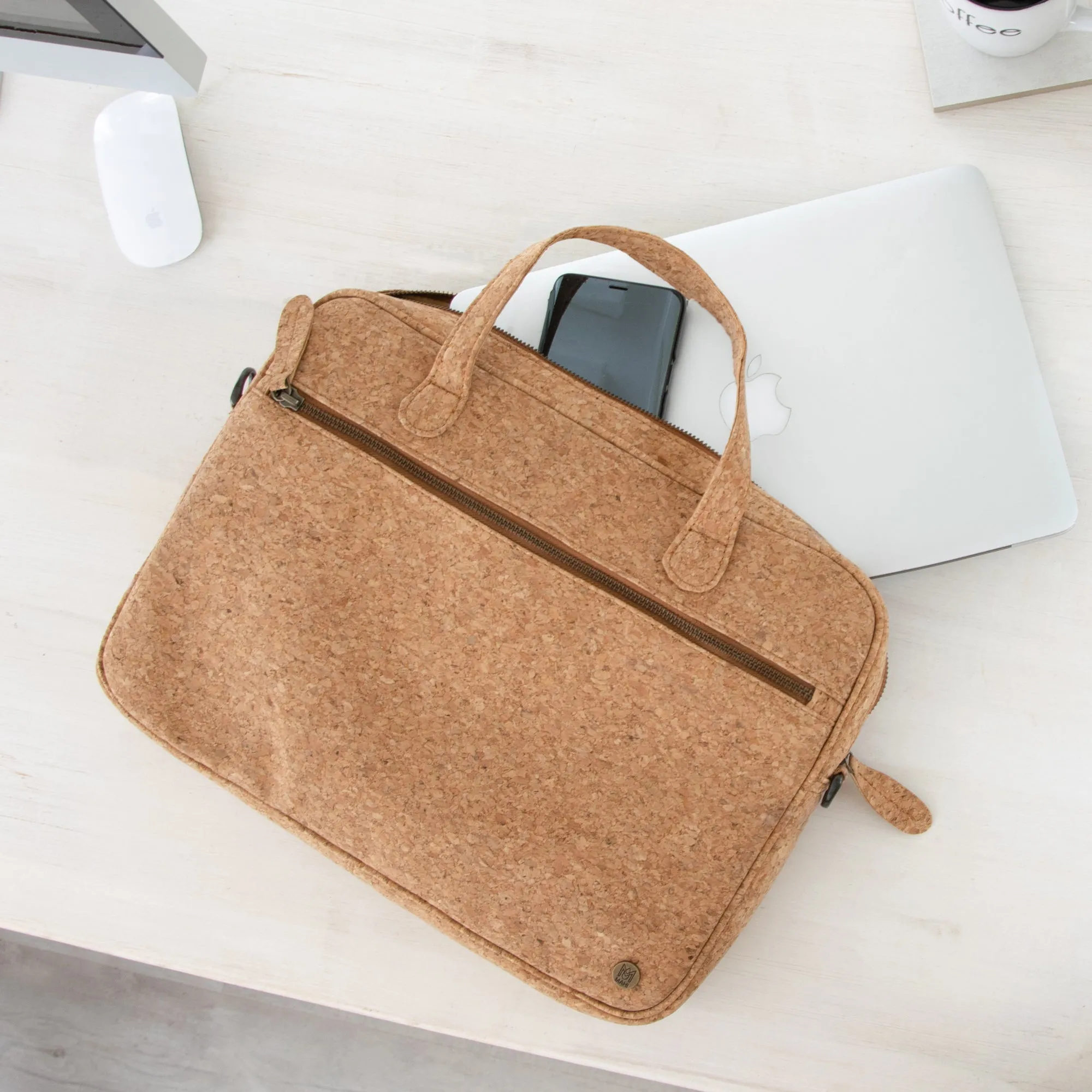 The Compact Laptop Satchel (Vegan)