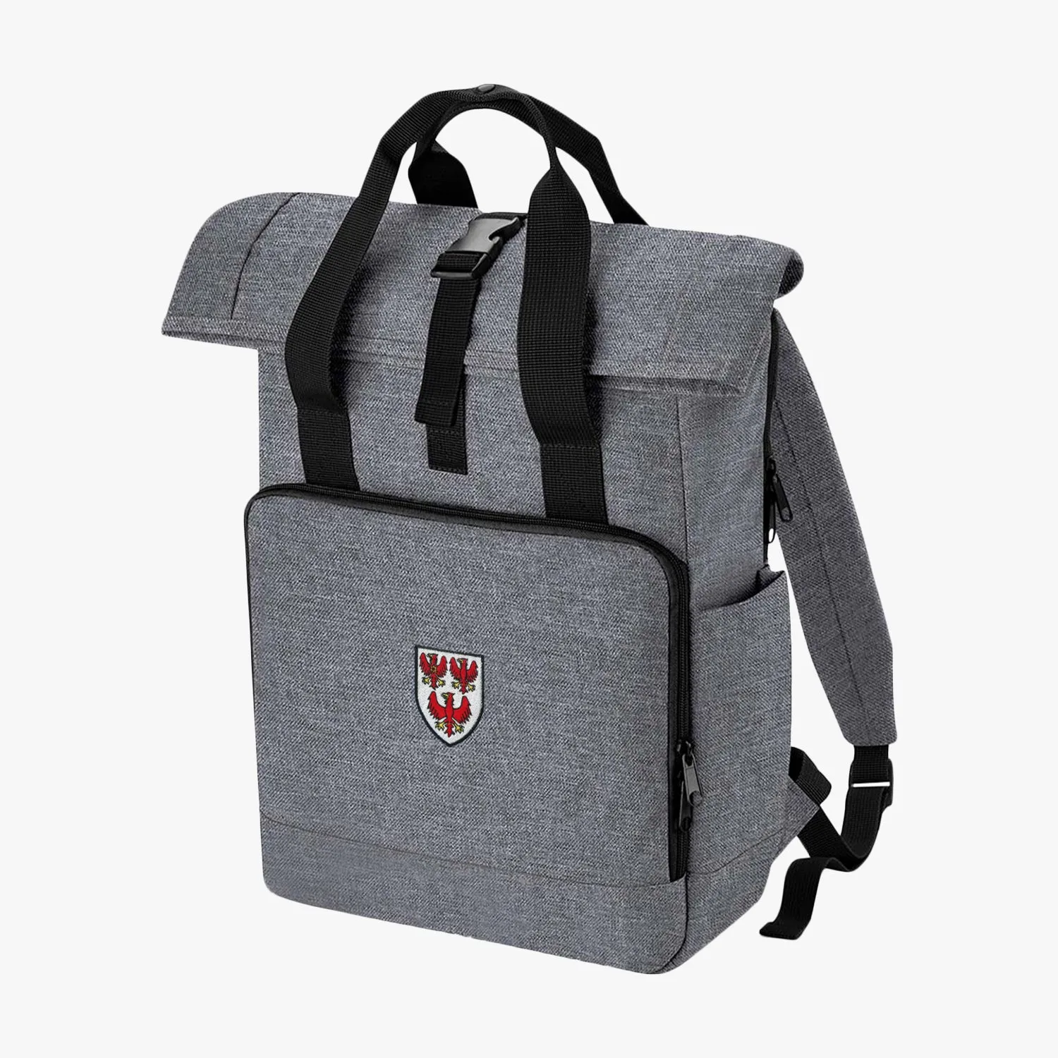 The Queen's College Recycled Rolltop Laptop Backpack