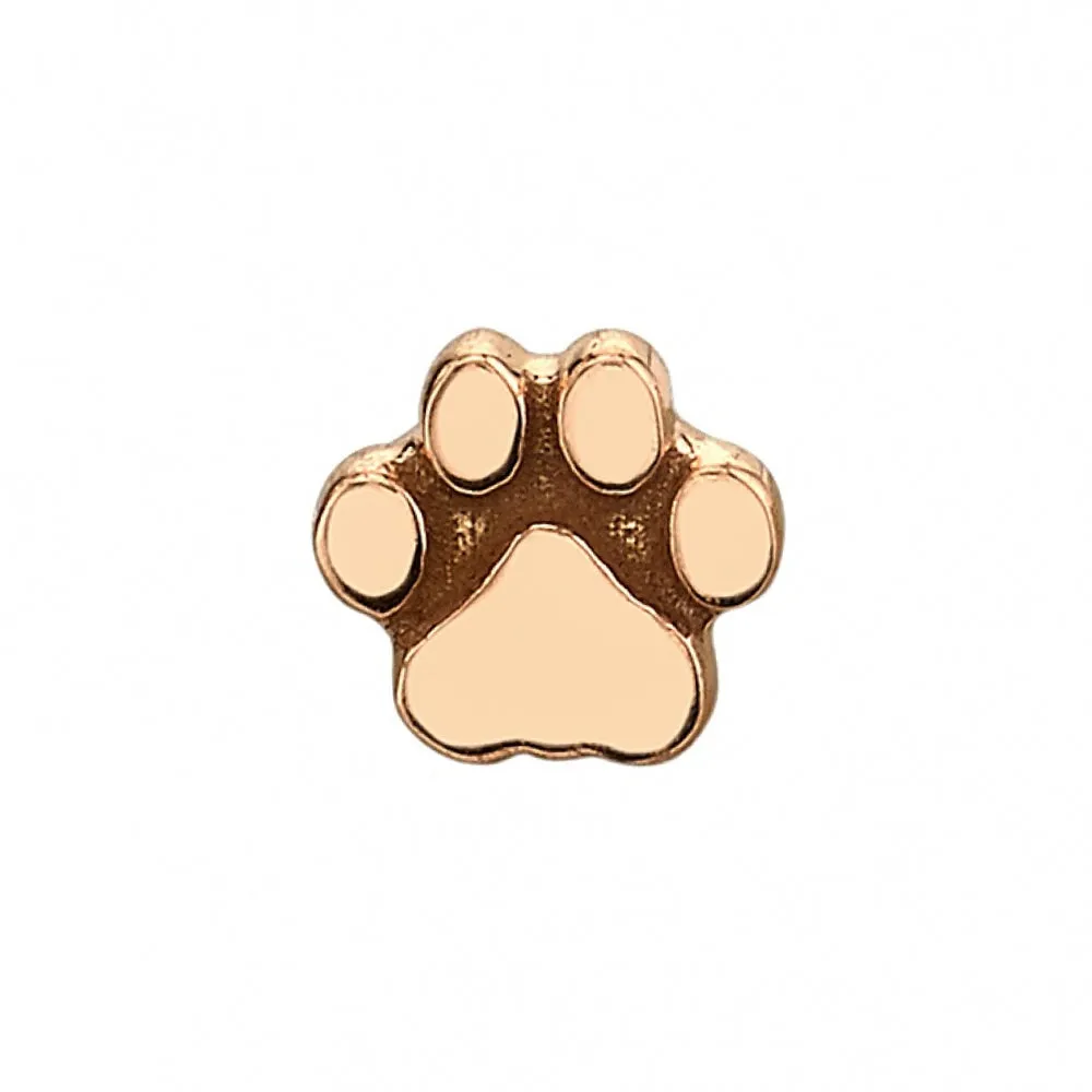 threadless: Flat Dog Paw End in Gold