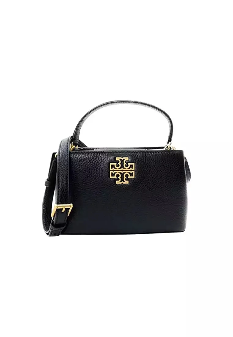 Tory Burch Britten Micro Satchel Black