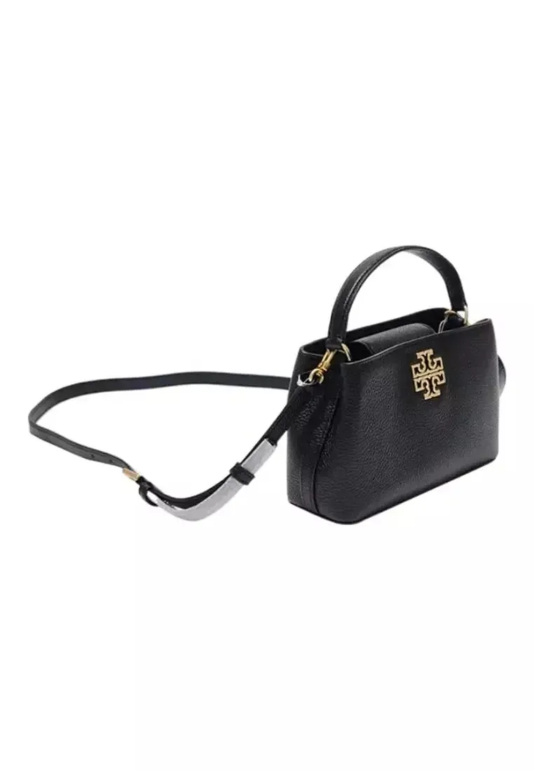 Tory Burch Britten Micro Satchel Black