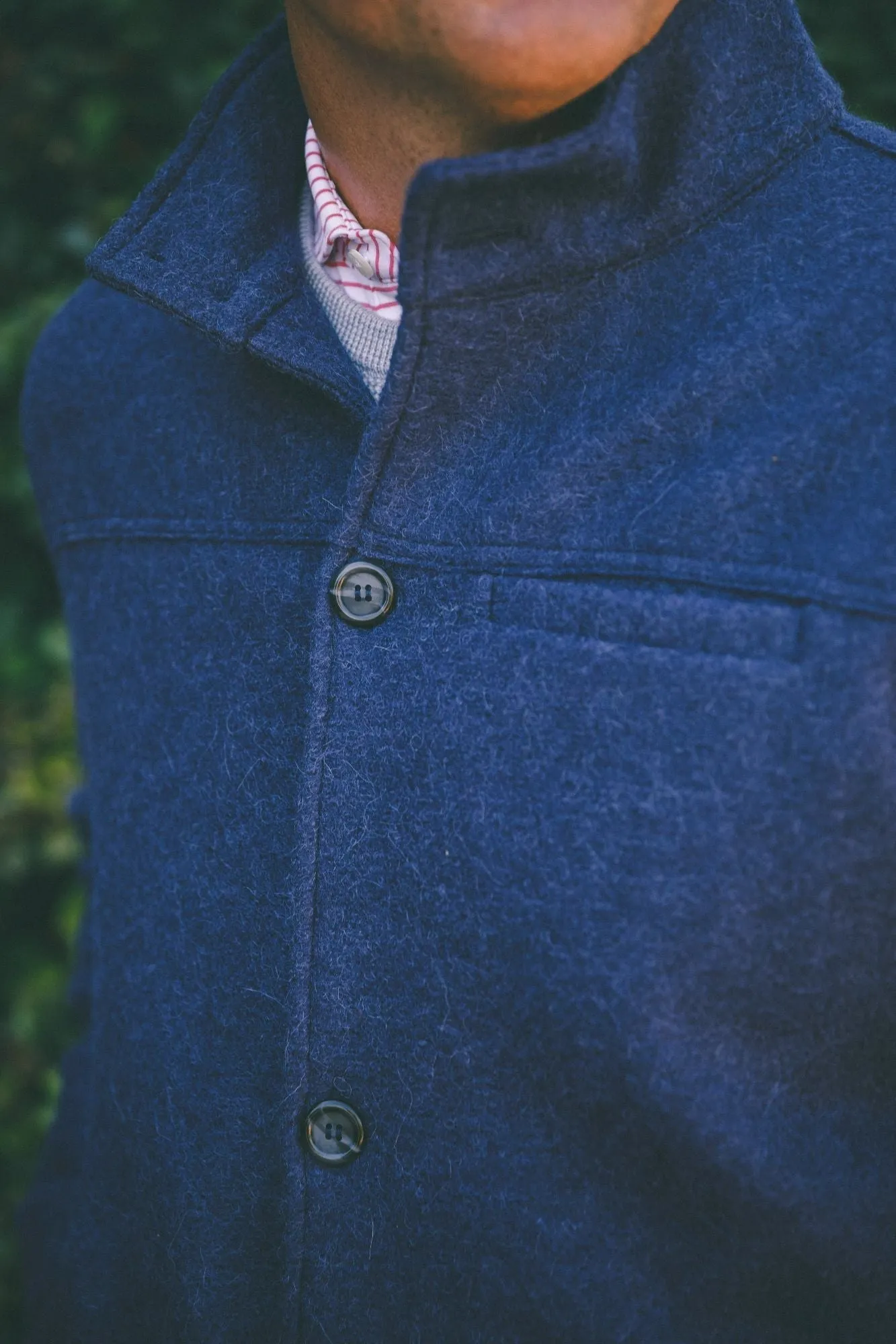 Townsend Felted Wool Peacoat