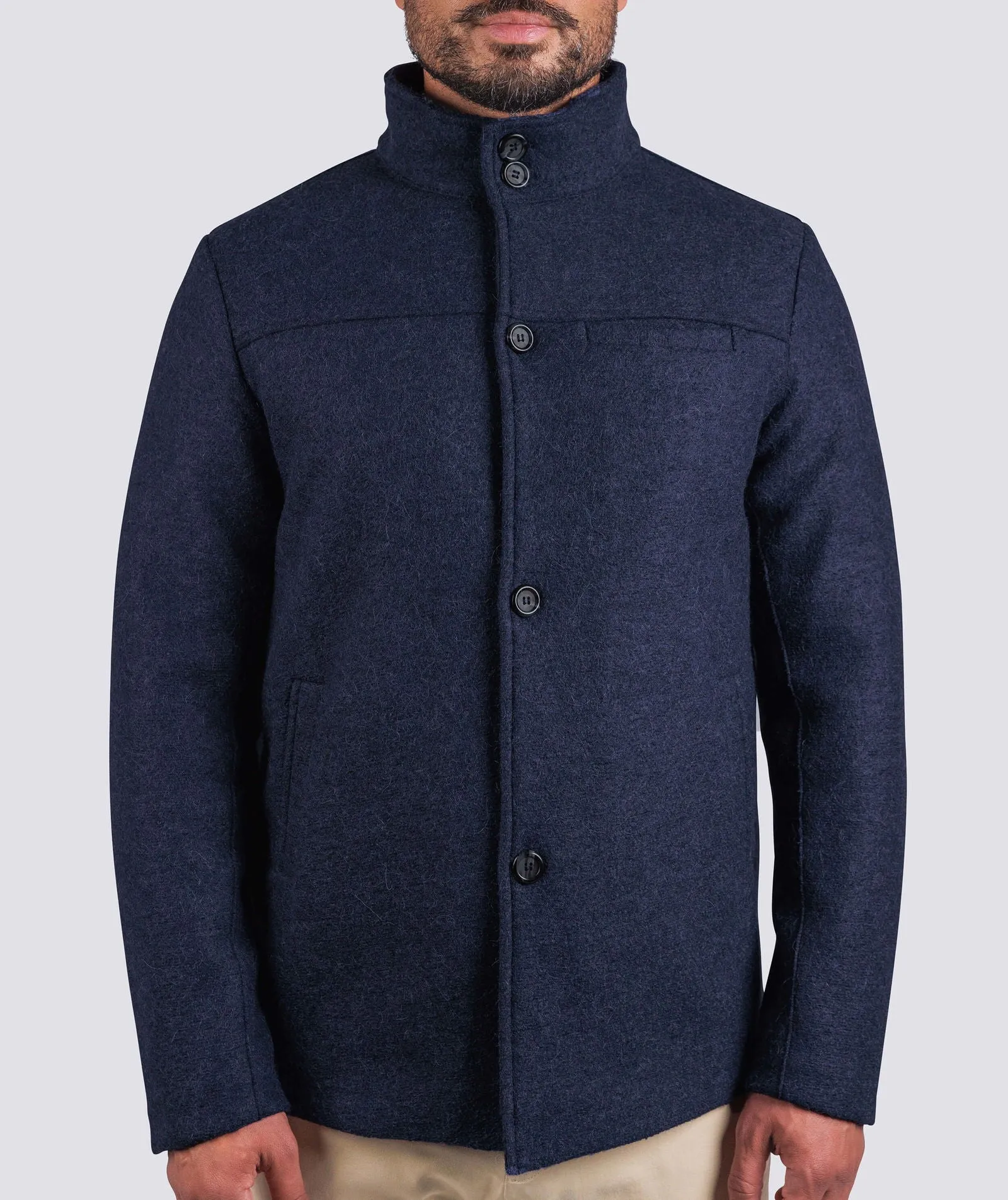 Townsend Felted Wool Peacoat