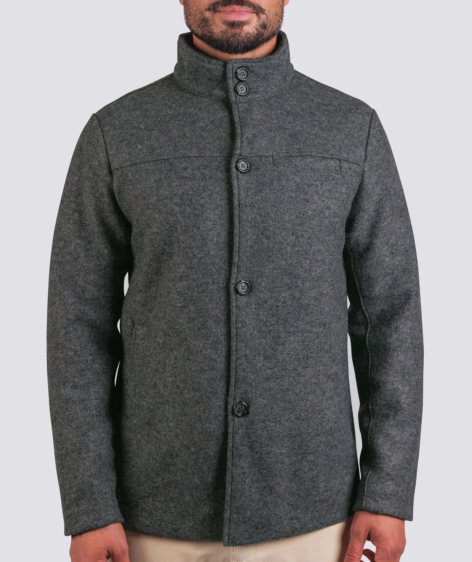 Townsend Felted Wool Peacoat