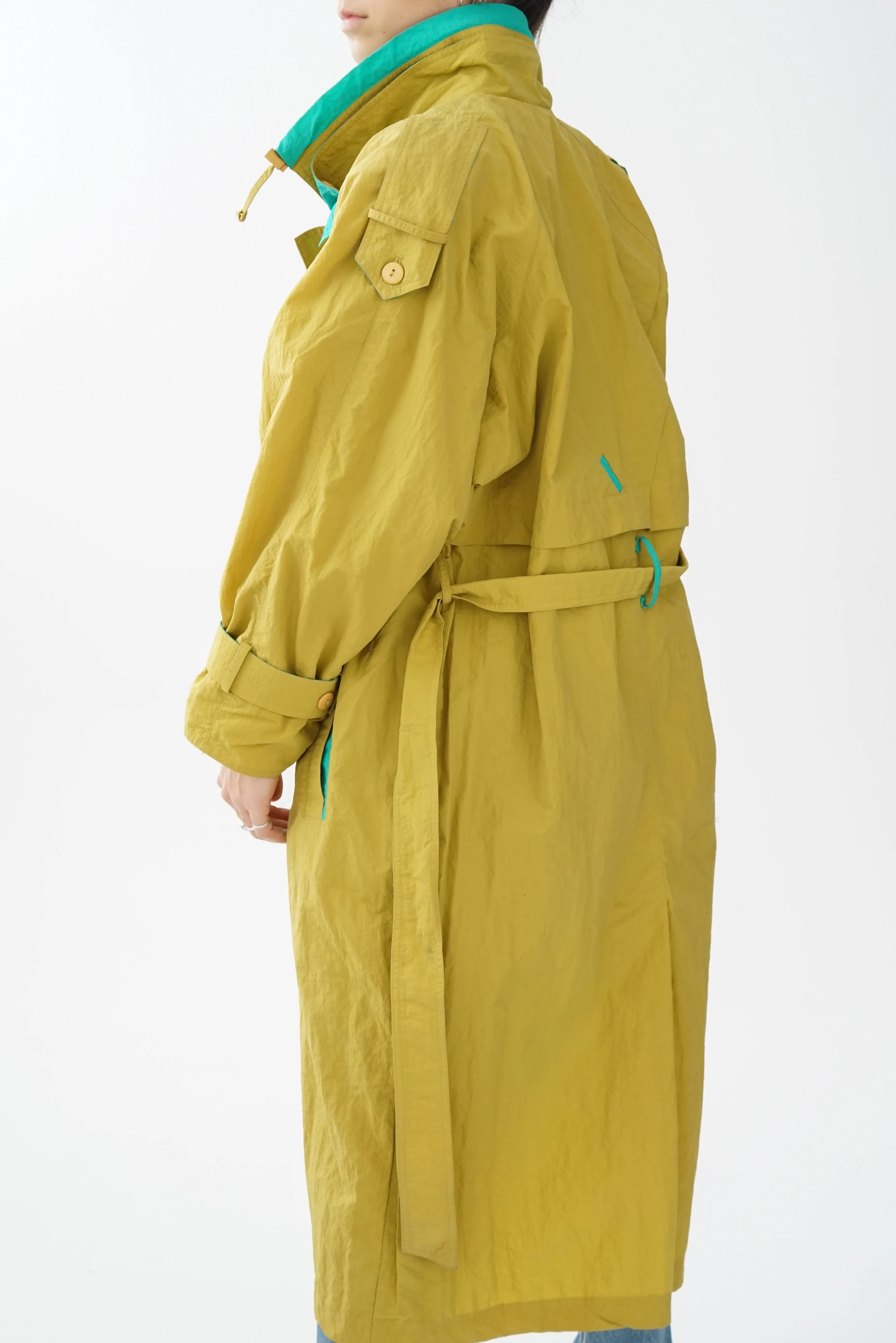 Trench imperméable rétro Astara unisex taille M