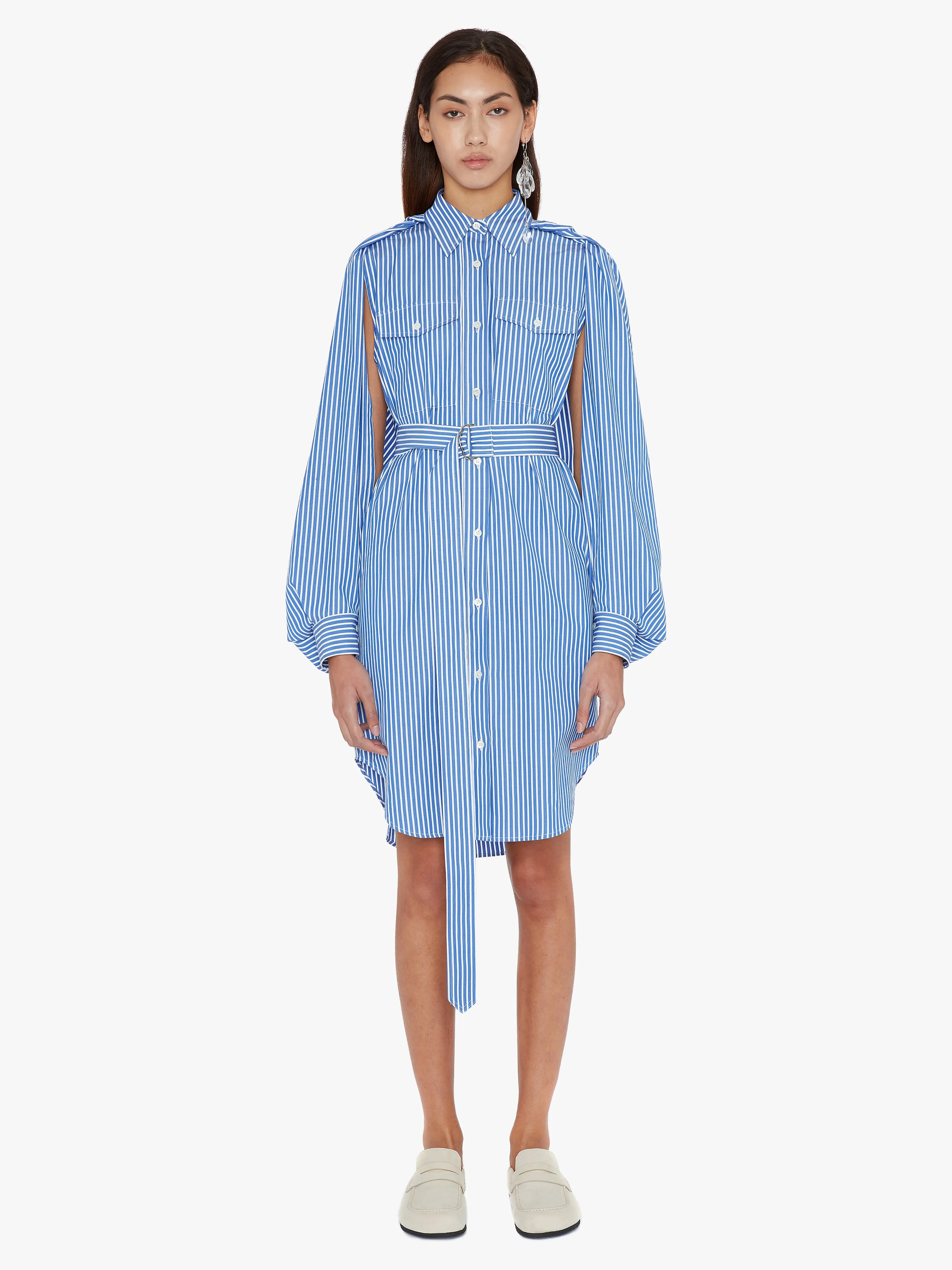 Trench Shirt Dress