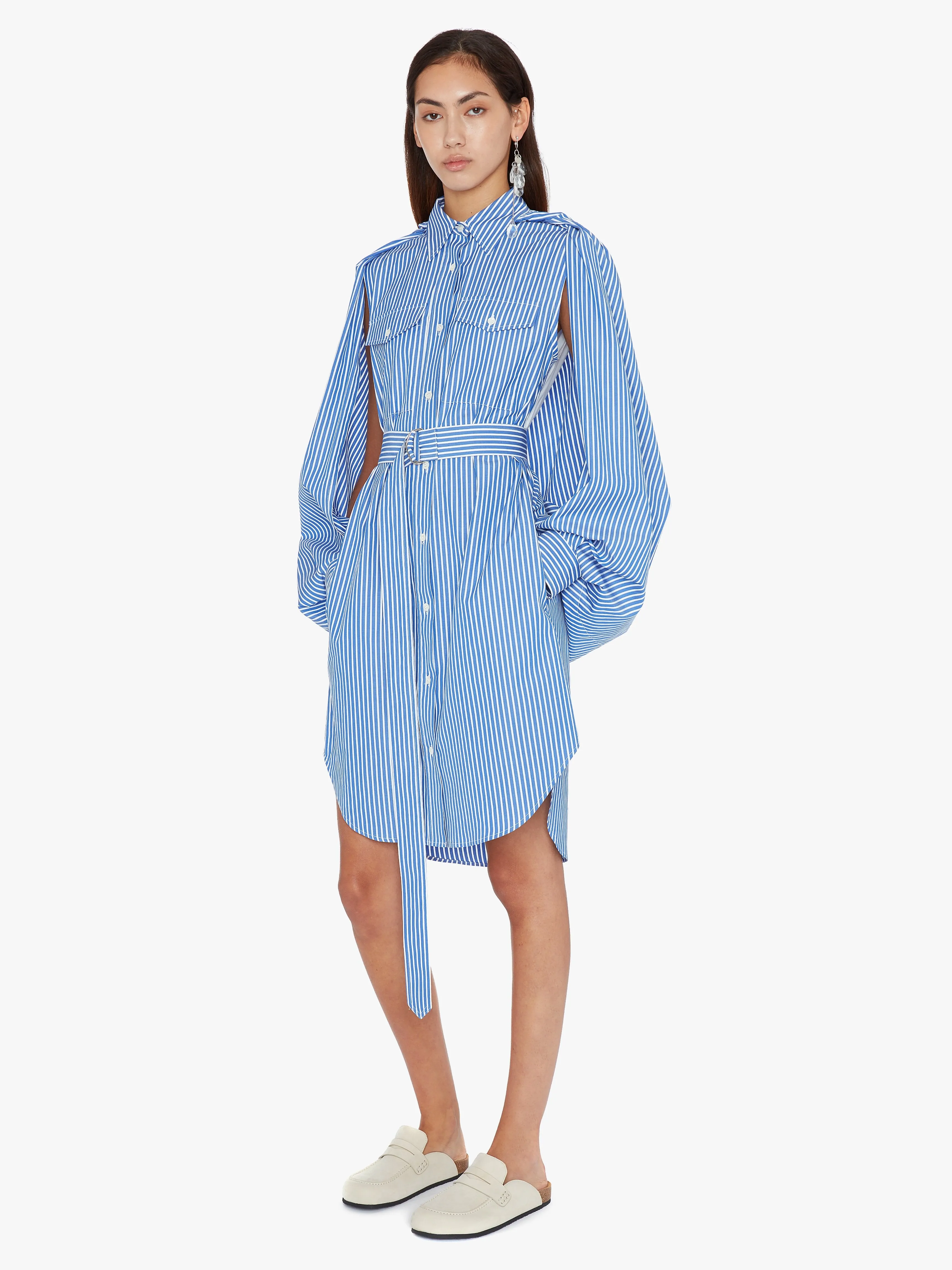 Trench Shirt Dress