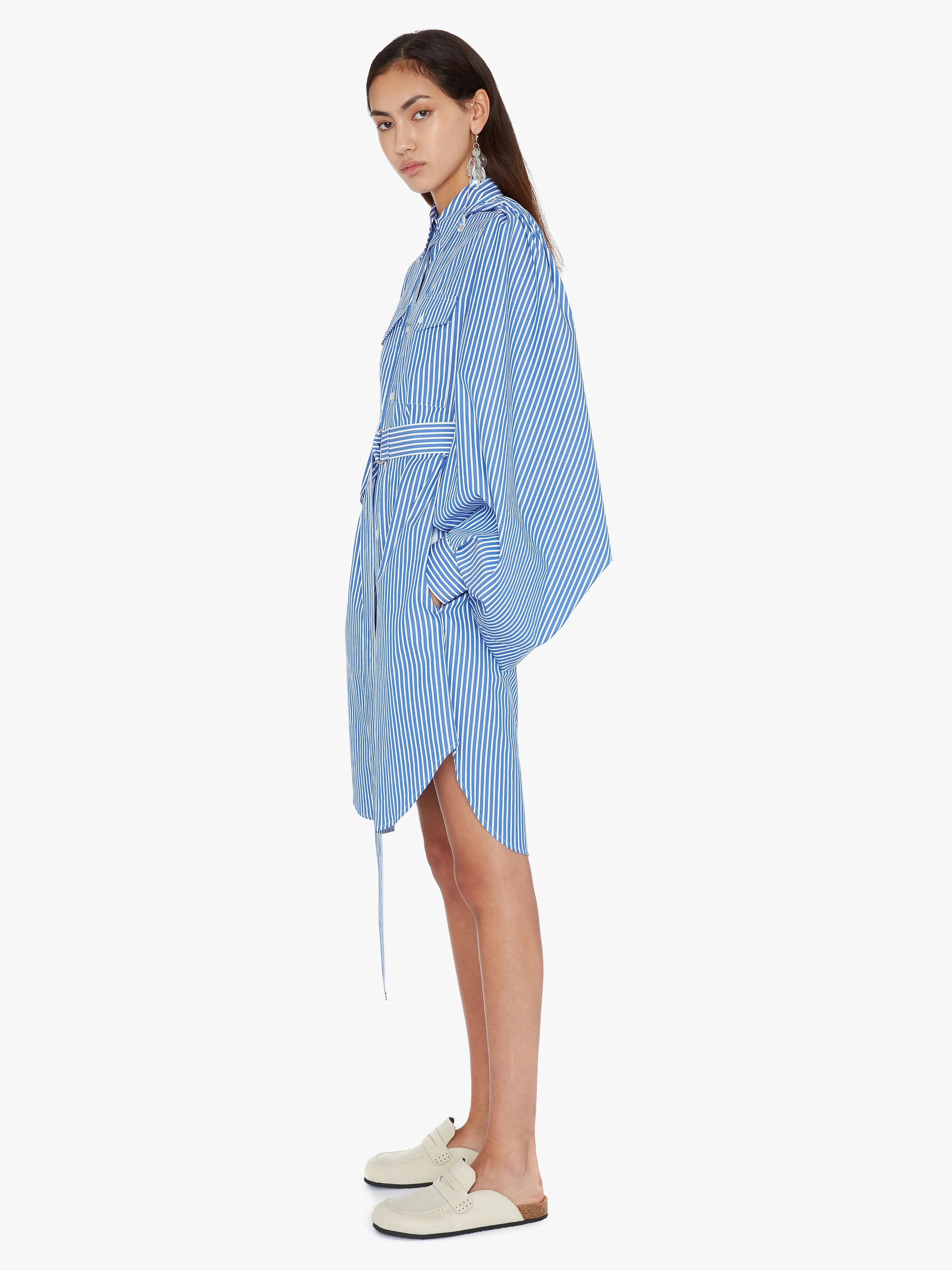 Trench Shirt Dress