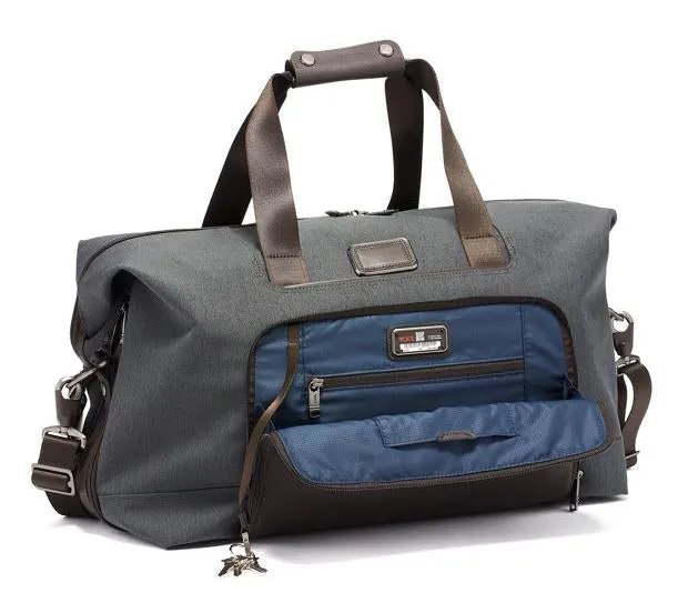 Tumi Double Expansion Travel Satchel 1173171009 Anthracite