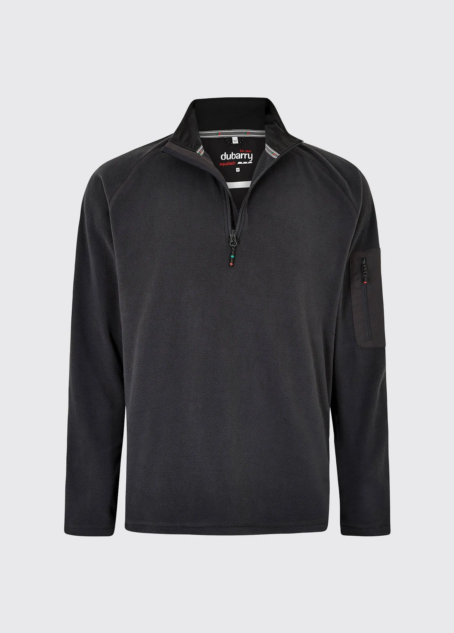 Valencia Mens Quarter-zip Fleece - Graphite