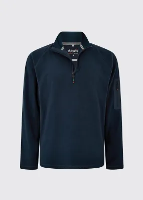 Valencia Men's Quarter-zip Fleece - Navy