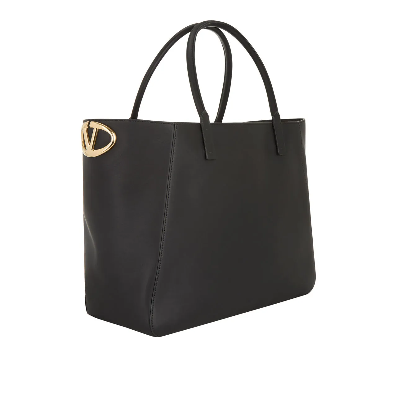 VALENTINO GARAVANI V Logo Tote Bag - Nero