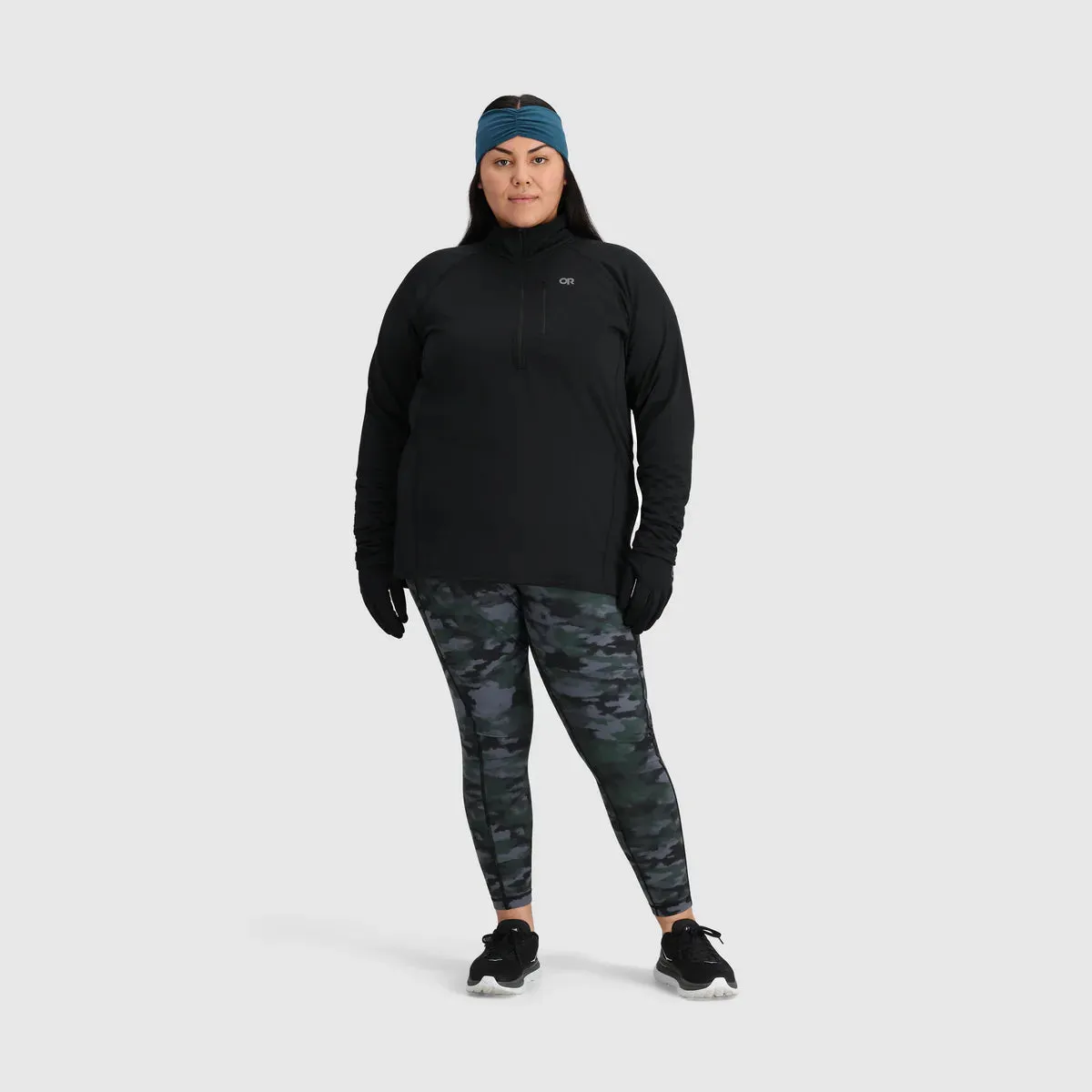 Vigor Grid Fleece Half Zip-Plus (Women's)