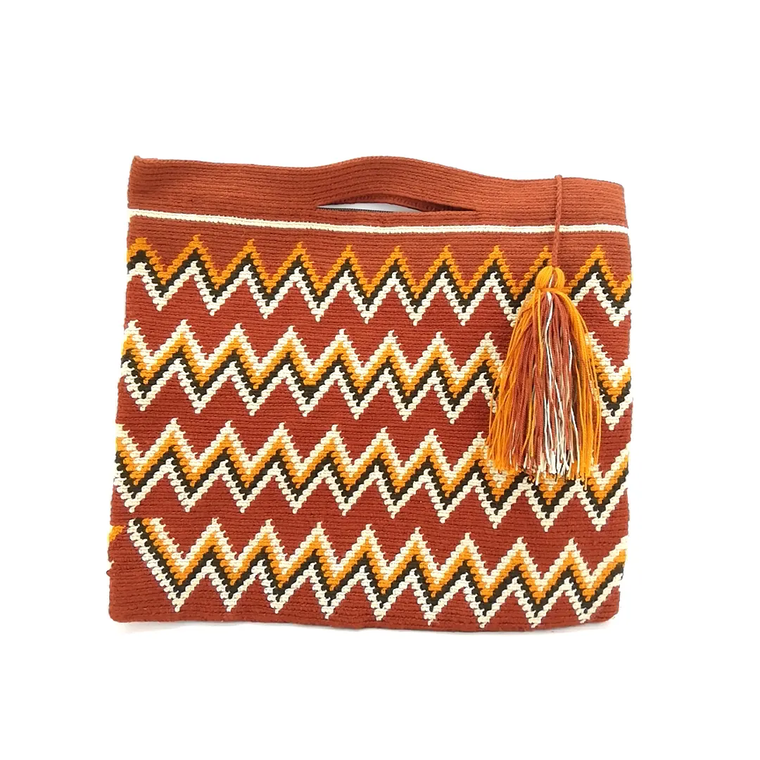 Wayuu Clutch – Popular 2T – Design – Large – 35 x 31 cm – EII0054