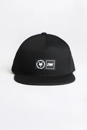 Zoo York Mens Patch Logo Flat Brim Hat